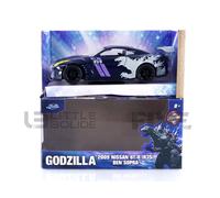 Jada Miniature Nissan GT-R R35 2009 Ben Sopra Godzilla – Portes ouvrantes, Licence Toho