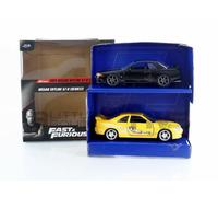 Jada Toys 1/32 - Nissan Skyline Gtr (R32) & (R33) Twin Pack 35696bk-Jada Toys