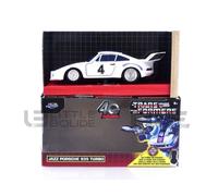 JADA TOYS 1/32 - PORSCHE 935 TURBO G1 JAZZ TRANSFORMERS - 1976 34793W