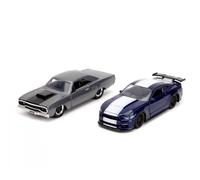 JADA TOYS 1:32 Twin Pack Ford Mustang GT/Plymouth Road Runner BI-Color FF