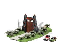 Nano Jurassic PARK'S Entry W/2 Vehicles Hollywood Rides