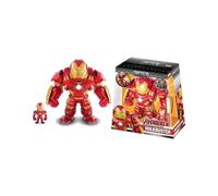 Jada Toys 2 Personnages Iron Man Avec Armure Hulkbuster 15 Et 3 Cm Die Cast