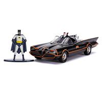 Figurine Batman et Batmobile métal 1966 - JADA - Jouet - Collection - Noir