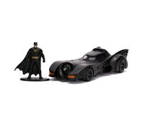 Jada Toys 253213003 Batman 1989 DIE-CAST Batmobile with Figure 1:32 Scale Replic