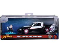 Jada Toys 253223014 1:32 Marvel Ghost Spider 1990 Miata