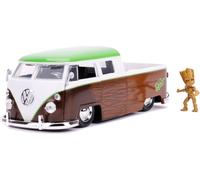 Jada Toys 253225013 - Marvel Guardians of the Galaxy 1962 VW Bus 1, 1:24 - Modellauto