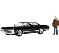 Chevrolet Impala Sport Sedan 1967 Supernatural avec Figure Modèle 1:24 Jada