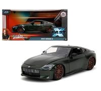 Jada Toys 34791 1/24 Fast And Furious Nissan Z 2023 Vert F&f X Mini Voiture