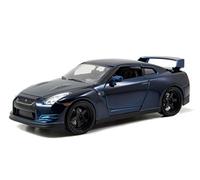 Jada Toys - 97036bl - Véhicule Miniature - Modèle À L'échelle - Nissan Gt-r35-2009 - Fast and Furious 7 - Echelle 1/24