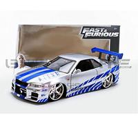 Jada Toys 1/24 - 97158s - Nissan Skyline Gtr R34 - Fast And Furious-Jada Toys