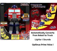 Jada Toys 97370 Transformers Génération 1 Optimus Prime Robot 1/16 Télécommandé