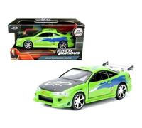 JADA Toys 97609 JADA Brian’s 1995 Mitsubishi Eclipse 1:32 Verte Modèle