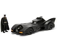 Jada Toys - Batman Returns 1989 Batmobile Figurine, 801310982600, 1/24ème, Noir