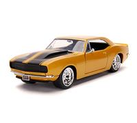 Jada Toys Bigtime Muscle 1:24 1967 Chevy Camaro Voiture moulée sous pression, jouets pour enfants et adultes