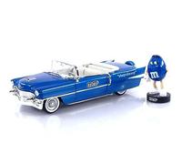 JADA TOYS - CAD Eldorado with M&M's Blue Figure - 1956-1/24