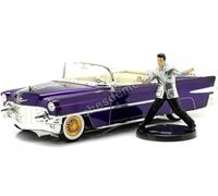 JADA TOYS - Cadillac Eldorado + Elvis Presley Figure - 1956-1/24