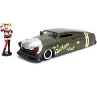 Jada Toys Mercury 1951 avec figurine Harley Quinn, échelle 1/24, Vert