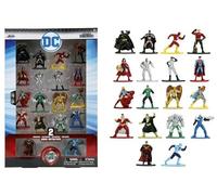 Jada Toys Figurines de collection DC Nano Metalfigs Series 7 – Lot de 18 métal moulé sous pression