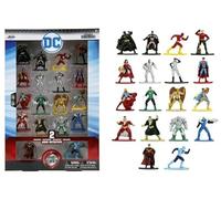 Jada Toys Figurines de collection DC Nano Metalfigs Series 7 – Lot de 18 métal moulé sous pression