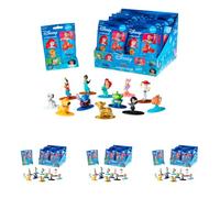 Jada Toys - Disney Blind Pack Nanofigs, Vague 2, Nano Figurine à Collectionner en Métal Différents Modèles 4 cm A partir de 3 Ans (Lot de 4)