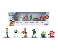 Jada Toys Disney Pixar Toy Story Lot de 6 Figurines à Collectionner en métal dans Un Pack Diorama, Figurines Nano métalliques pour Fans et Enfants à partir de 8 Ans, 4 cm chacune