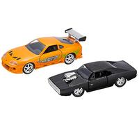 Jada Toys - Pack double Dodge Charger + Toyota Supra M FF - 1/32