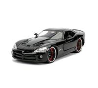 JADA TOYS- Dodge Voiture Miniature de Collection, 30731BK, Noir