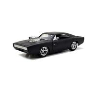 Jada Toys Fast & Furious 1/24 1970 Dodge Charger Matt Black métal