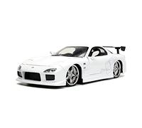 Jada – Modèle réduit – Mazda RX-7 Fast & Furious – 1:24 – Portes, capot et coffre ouvrants – Blanc