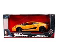 Jada Toys Fast & Furious Lamborghini Gallardo 253203067 Échelle 1:24 Jaune Jaune G