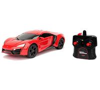 Jada Toys Fast & Furious Voiture RC Lykan Hypersport 1:16 Radio Commandée, Rouge (253206005)