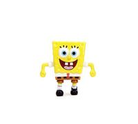Jada Toys Figurine Bob l'éponge (1 pièce) - 1 des 4 Figurines à Collectionner en métal (Bob l'éponge, Patrick, Thaddeus ou M. Krabs) pour Fans et collectionneurs à partir de 8 Ans, Vague 1, sélection