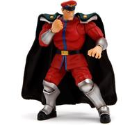 Jada – Figurine Street Fighter II M. Bison – 1:12, têtes et mains interchangeables, feu violet