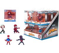 Jada Toys Figurine Spider-Man (1 pièce) - 1 des 4 Figurines à Collectionner Marvel en métal pour Fans et Enfants à partir de 8 Ans, Vague 4, sélection aléatoire, env. 6,5 cm chacune