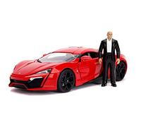 JADA TOYS - LYKAN Hypersport + Dom Figure - Fast and Furious 7-1/18