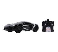 Jada Toys Marvel Black Panther Lykan Hypersport 253226001 Voiture Télécommandée Avec Télécommande Avant Arri Re Gauche Droite Échelle 1 16 Fonction De Charge Usb Noir