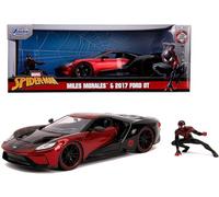 Jada Toys Voiture miniature Marvel Miles Morales Ford GT 2017 Échelle 1:24