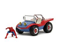 Jada Buggy Marvel Spiderman 1:24 avec figurine – doré pour enfants