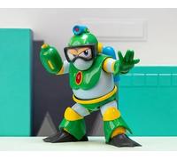 Jada Toys Mega Man Figurine Bubble Man (11,5 cm), figurine mobile de collection et d'action de la série de jeux vidéo Megaman, avec tête, mains et accessoires, pour fans et collectionneurs à partir de