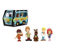 Jada Toys - MetalFigs 6,35 cm Scooby-Doo! Pack de 5 - Shaggy, Scooby, Daphne, Velma, Fred - Figurines en métal moulé sous pression - À collectionner - À exposer - Pour âges 8+