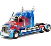 Jada Toys Métals Transformers Optimus Prime 1:24 Véhicule En Métal Bleu Et Rouge