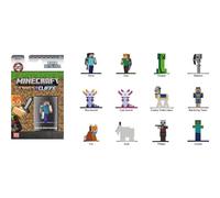 Jada Toys Minecraft 253261002 Figurines Nano Multicolore, 1 Unité, Model assorti
