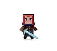 Jada Toys - Minecraft Figurine en métal Vague 2 Pop Culture Figurine à Collectionner aléatoire : Hero, Villager, Piglin Grunter, Piglin Runt, pour Joueurs & Collectionneurs à partir de 8 Ans, 6,5 cm