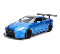Jada Voiture miniature de collection Nissan GT-R35 Ben Sopra Bleu Fast & Furious 1/24