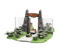 JADA TOYS Nano Jurassic PARK'S Entry W/2 Vehicles Hollywood Rides