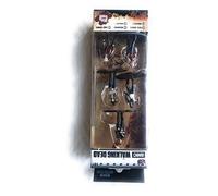Jada Toys Nano Metalfigs 30412 M-FIGS WD - 5 Pack 1A, 1.65", Multicolore : figurine miniature de collection de The Walking Dead, Wave 1, 5 pièces, 4,2 cm