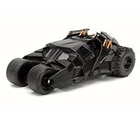 Jada Toys New Display Collection 1:32 - Black Classic TV Series The Dark Knight Batmobile 2008 Modèle de voiture moulé sous pression (sans boîte de vente au détail)