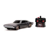 Jada Toys RC Dom's Dodge Charger - 253206012 - Voiture télécommandée, 1:16, Couleur Noire