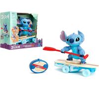 Jada Toys RC Surfer Stitch - Véhicule télécommandé à 1 canal 2,4 GHz avec fonction rotation et wheelie, 25 cm, multicolore