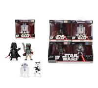 Jada Toys Star Wars Figurine (1 pièce) - 1 des 4 Figurines à Collectionner en métal pour Fans de Film et collectionneurs de Films à partir de 8 Ans - Choix aléatoire - Environ 6,5 cm - Série 1